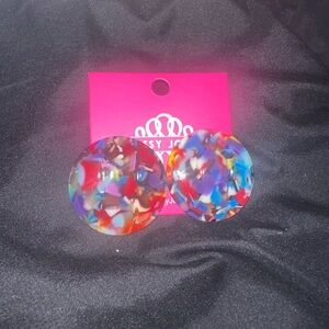 Colorful Resin Earrings